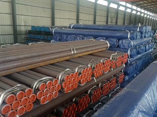 L'acciaio legato senza cuciture standard di ASTM convoglia l'acciaio rotondo 3000mm dell'estremità di 7mm