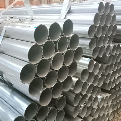 Scaffolding tubo rotondo in acciaio galvanizzato immerso a caldo Gi Galvan per costruzione