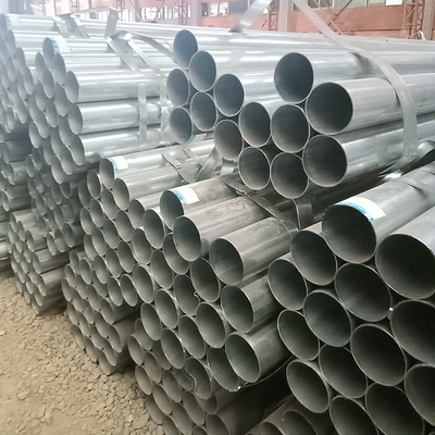 Scaffolding tubo rotondo in acciaio galvanizzato immerso a caldo Gi Galvan per costruzione