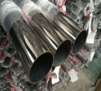 SS201 ASME 2,5 in tubo di acciaio inossidabile, metropolitana lucidata specchio di acciaio inossidabile