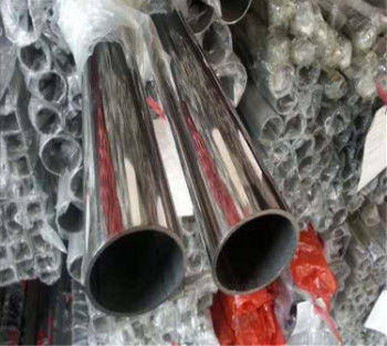 SS201 ASME 2,5 in tubo di acciaio inossidabile, metropolitana lucidata specchio di acciaio inossidabile