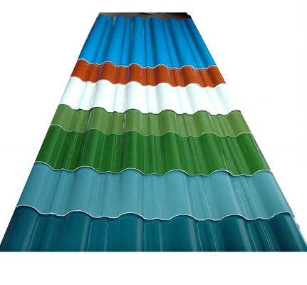 Az70 G550 ha galvanizzato le lamiere di acciaio copre lo spessore del materiale 0.16-1.6mm