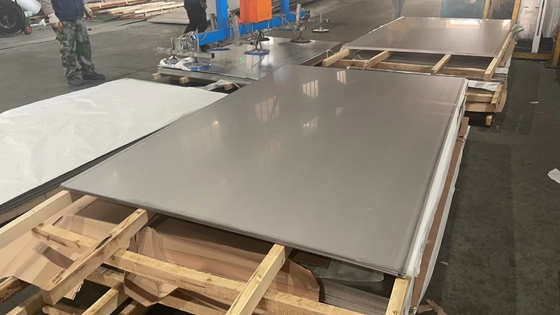 La costruzione ASME ha laminato a freddo i piatti 2000mm x 1500mm di acciaio inossidabile