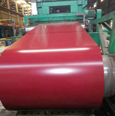 Ppgi ricoperto colore ha galvanizzato la bobina d'acciaio per materiale da costruzione