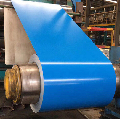 Ppgi ricoperto colore ha galvanizzato la bobina d'acciaio per materiale da costruzione