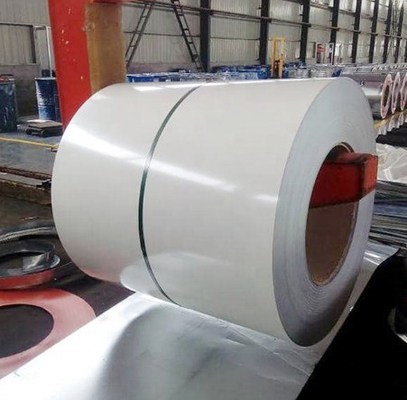 Ppgi ricoperto colore ha galvanizzato la bobina d'acciaio per materiale da costruzione