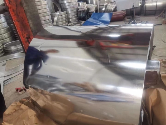 Il lustrino regolare di Decoiling ha galvanizzato la immersione calda dello strato della bobina di acciaio inossidabile