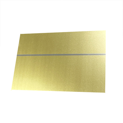 Temperi il piatto della latta di Tin Plate Metal Sheet Electrolytic di colore dell'oro 3 per le latte dell'alimento