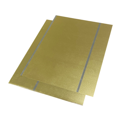 Temperi il piatto della latta di Tin Plate Metal Sheet Electrolytic di colore dell'oro 3 per le latte dell'alimento